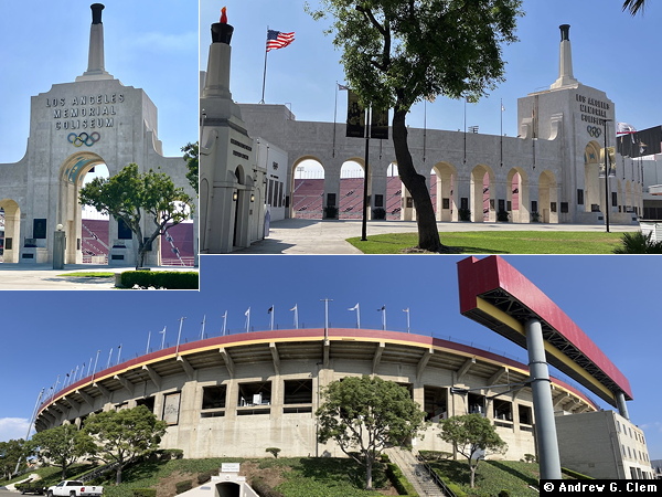 Memorial Coliseum composite